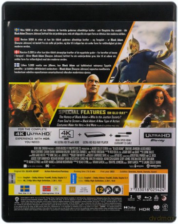 Black Adam [Blu-Ray 4K]+[Blu-Ray]