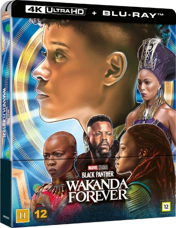 Black Panther: Wakanda Forever (Czarna Pantera: Wakanda w moim sercu) (steelbook) [Blu-Ray 4K]+[Blu-Ray]