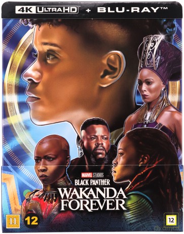 Black Panther: Wakanda Forever (Czarna Pantera: Wakanda w moim sercu) (steelbook) [Blu-Ray 4K]+[Blu-Ray]