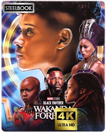 Black Panther: Wakanda Forever (Czarna Pantera: Wakanda w moim sercu) (steelbook) [Blu-Ray 4K]+[Blu-Ray]