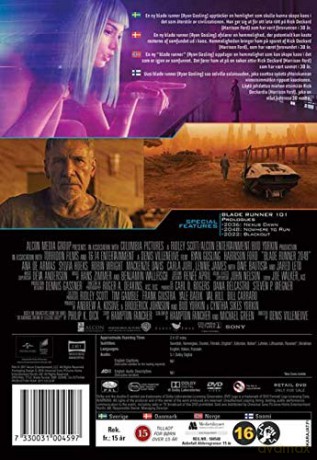 Blade Runner 2049 - DVD /Movies /Standard/DVD