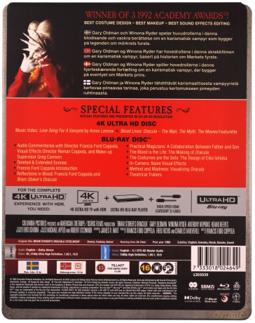Dracula (steelbook) [Blu-Ray 4K]+[Blu-Ray]