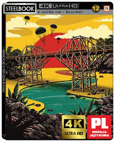 Most na rzece Kwai (steelbook) [Blu-Ray 4K]+[Blu-Ray]
