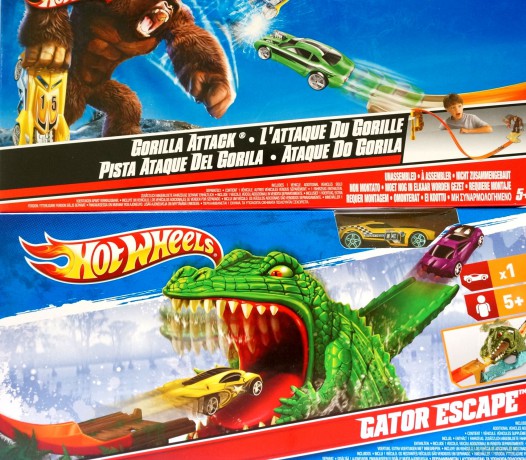 HOT WHEELS Tory Zjazdowe Asort R6507