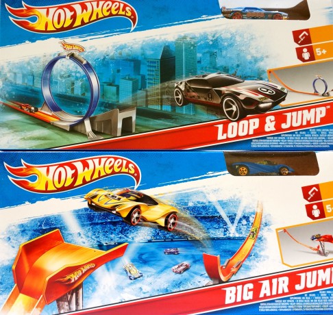 HOT WHEELS Tory Zjazdowe Asort R6507
