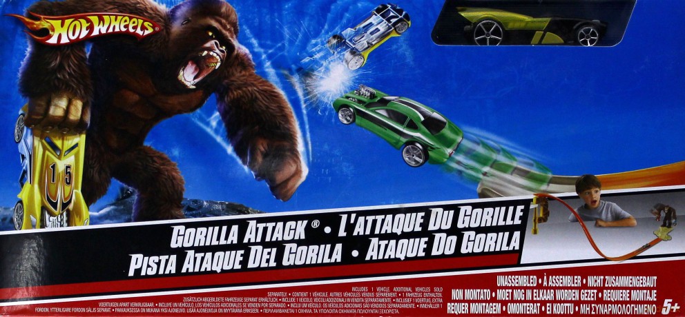 HOT WHEELS Tory Zjazdowe Asort R6507
