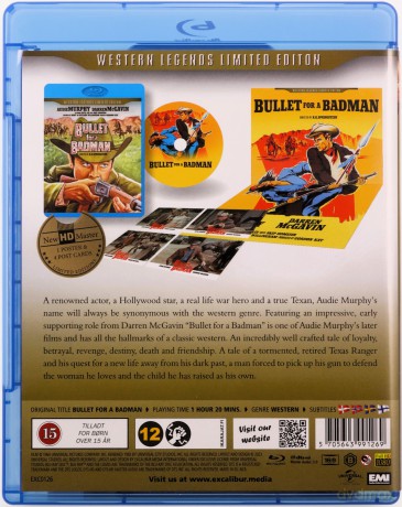 Bullet for a Badman (Zabić Logana Kelihera) [Blu-Ray]