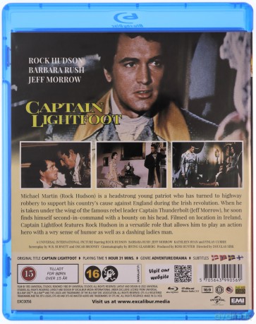 Captain Lightfoot (Kapitan Zapalczywy) [Blu-Ray]