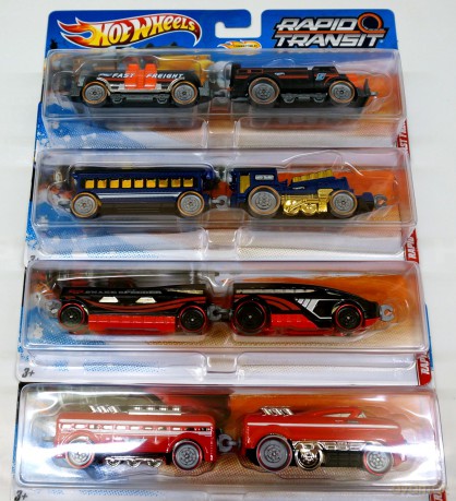 HOT WHEELS Ciągnik z naczepą asort. V0137 [ZABAWKA]