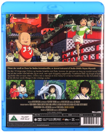 Spirited Away (Spirited Away: W krainie bogów) [Blu-Ray]