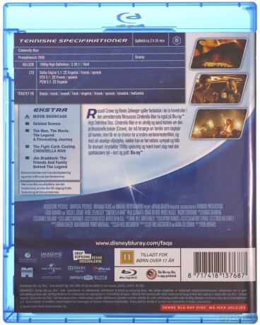 Cinderella Man (Człowiek ringu) [Blu-Ray]