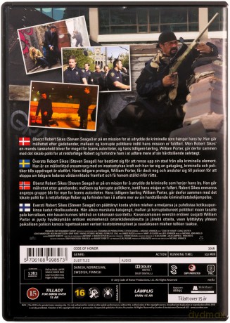 Code Of Honor (Kodeks sprawiedliwego) [DVD]