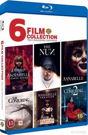 The Conjuring Universe: 6 Film Collection (Annabelle 1-3 / Obecność 1-2 / Zakonnica) [6xBlu-Ray]