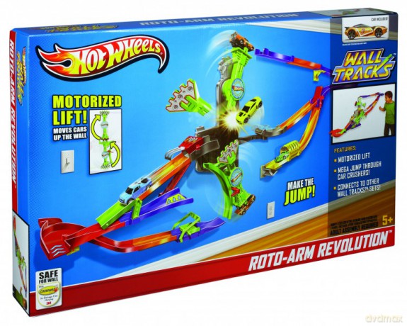 HOT WHEELS Ścianowce ROTO układ X9321 [ZABAWKA]