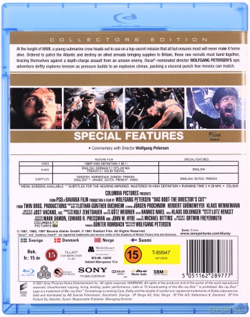 Das Boot (Okręt) [Blu-Ray]