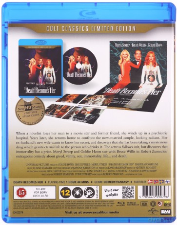 Death Becomes Her (Ze śmiercią jej do twarzy) [Blu-Ray]+[PLAKAT]