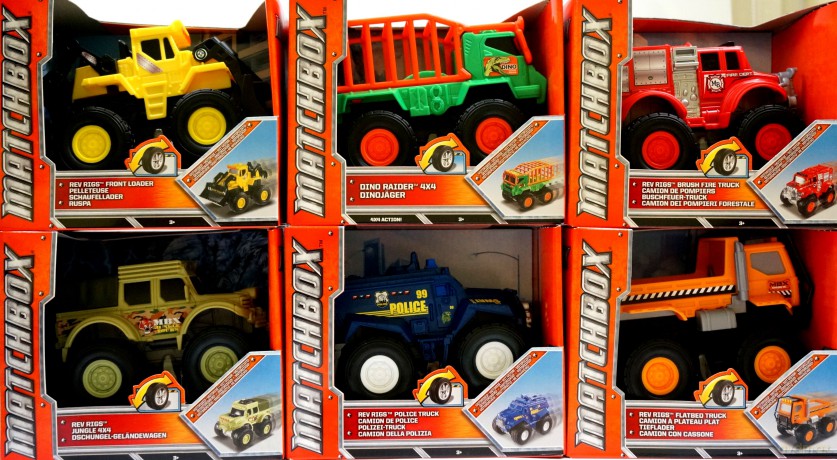 MATCHBOX Ciężarówki z przyspieszeniem W8739 [ZABAWKA]