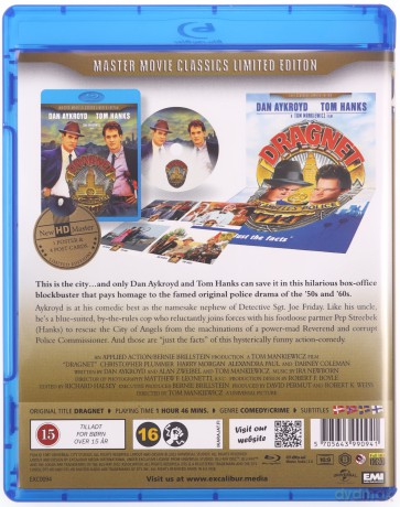 Dragnet (Dziennik sierżanta Fridaya) [Blu-Ray]+[PLAKAT]