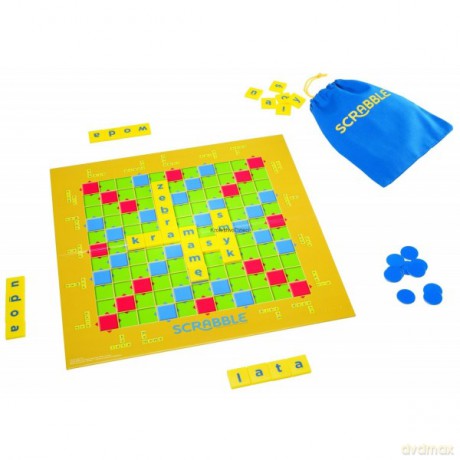 SCRABBLE Gra Scrabble Junior Y9735 [GRA PLANSZOWA]