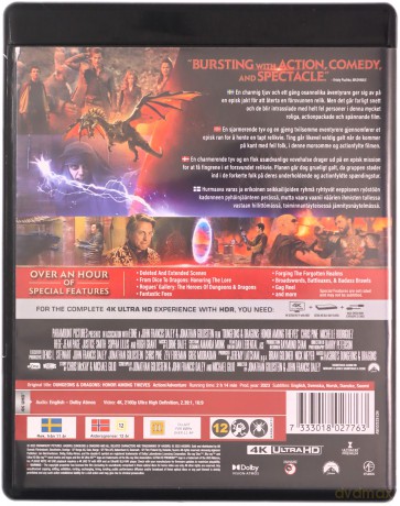 Dungeons & Dragons: Złodziejski honor [Blu-Ray 4K]
