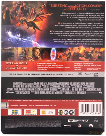 Dungeons & Dragons: Złodziejski honor [Blu-Ray 4K]