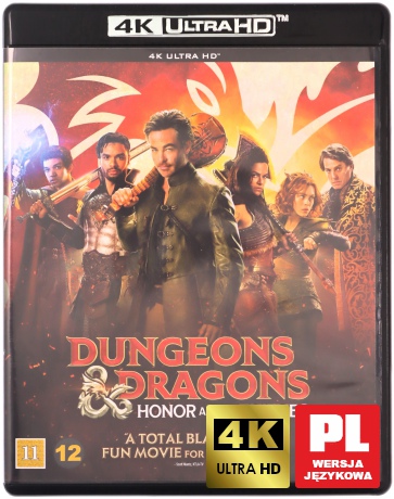Dungeons & Dragons: Złodziejski honor [Blu-Ray 4K]