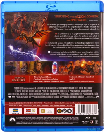 Dungeons and Dragons: Honor Among Thieves (Dungeons & Dragons: Złodziejski honor) [Blu-Ray]
