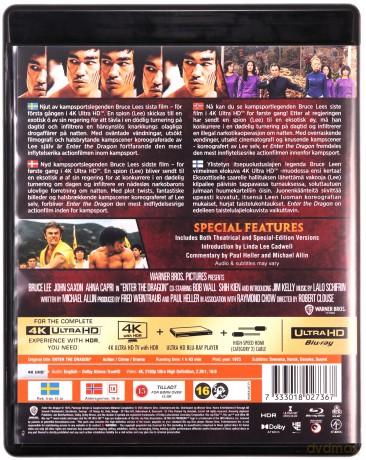 Enter the Dragon (Wejście smoka) [Blu-Ray 4K]+[Blu-Ray]