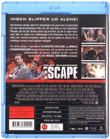 Escape Plan (Plan ucieczki) [Blu-Ray]
