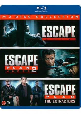 Escape Plan 1-3 (Plan ucieczki) [3xBlu-Ray]