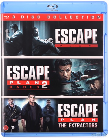 Escape Plan 1-3 (Plan ucieczki) [3xBlu-Ray]