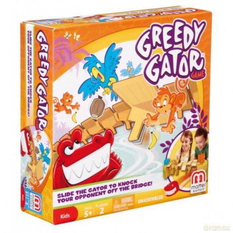 MATTEL Gra Głodny Aligator X8733 [ZABAWKA]