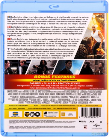 Szybcy i wściekli 9 [Blu-Ray]