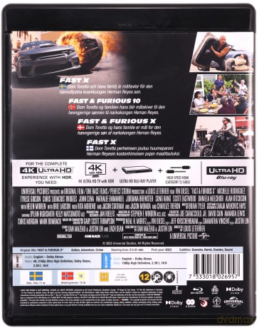Fast X (Szybcy i wściekli 10) [Blu-Ray 4K]+[Blu-Ray]