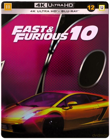 Fast X (Szybcy i wściekli 10) (steelbook) [Blu-Ray 4K]+[Blu-Ray]
