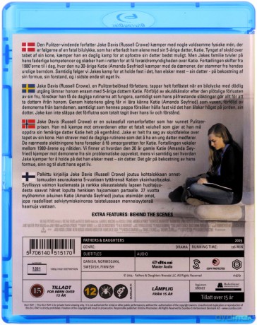Fathers & Daughters (Ojcowie i córki) [Blu-Ray]