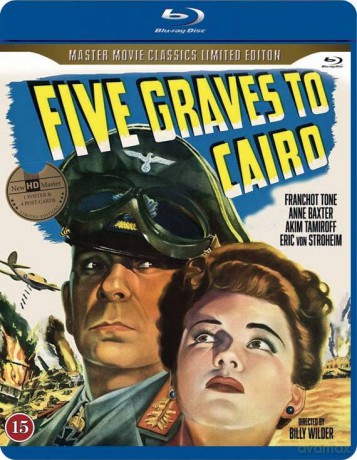 Five Graves to Cairo (Pięć grobów na drodze do Kairu) [Blu-Ray]