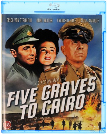 Five Graves to Cairo (Pięć grobów na drodze do Kairu) [Blu-Ray]