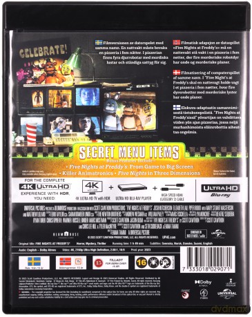 Five Nights at Freddy's (Pięć koszmarnych nocy) [Blu-Ray 4K]+[Blu-Ray]