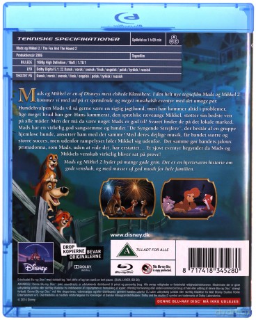 Lis i pies 2 [Blu-Ray]