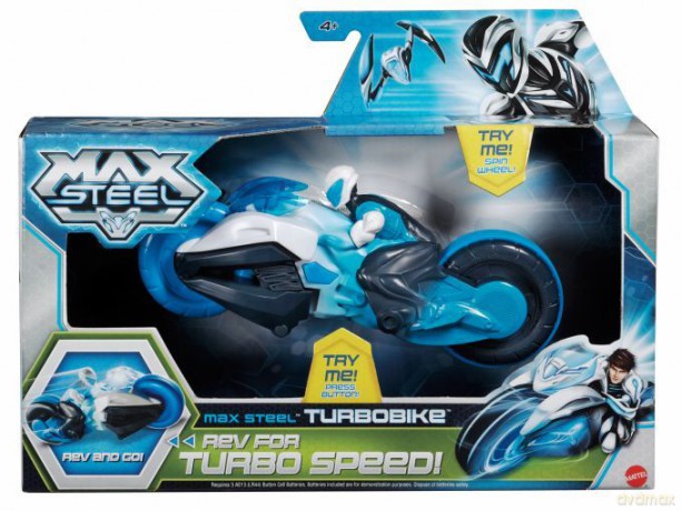 MAX STEEL Turbo Motocykl Y1406 [ZABAWKA]