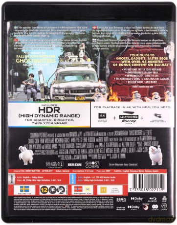 Ghostbusters: Afterlife (Pogromcy duchów. Dziedzictwo) [Blu-Ray 4K]+[Blu-Ray]