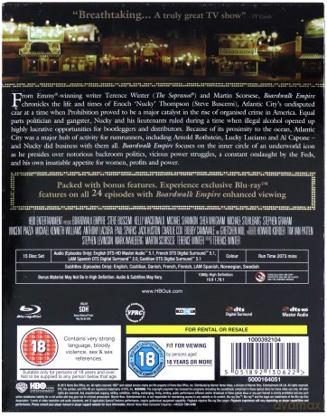 Boardwalk Empire (Zakazane Imperium) Season 1-3 [BOX] [15Blu-ray]