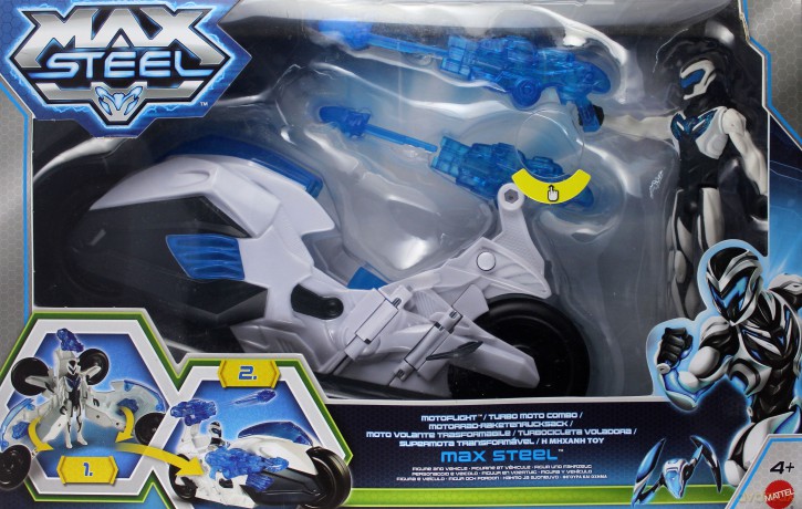 MAX STEEL Motocykl Bojowy Y1410 [ZABAWKA]