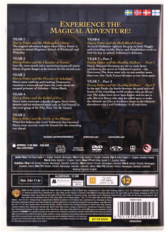 Harry Potter: The Complete 8-film Collection [BOX] [8DVD]
