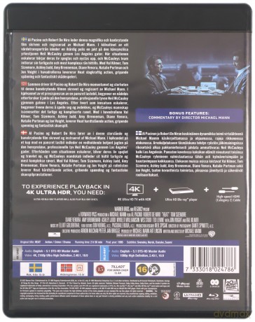 Heat (Gorączka) [Blu-Ray 4K]+[Blu-Ray]