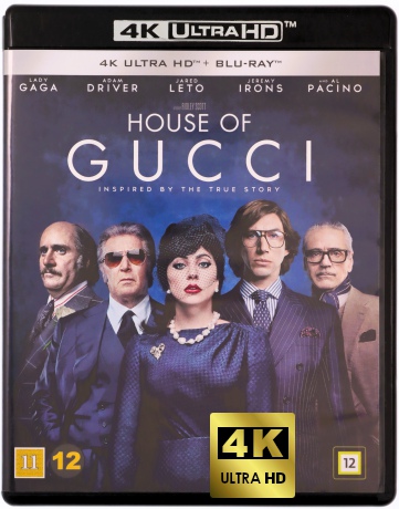 House of Gucci (Dom Gucci) [Blu-Ray 4K]+[Blu-Ray]