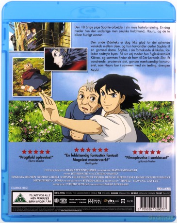 Howl's Moving Castle (Ruchomy zamek Hauru) [Blu-Ray]