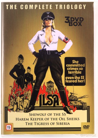 Ilsa Trilogy: Ilsa, Harem Keeper of the Oil Sheiks / Ilsa: She Wolf of the SS / Ilsa the Tigress of Siberia (Elza - strażniczka haremu / Elza - wilczyca z SS / Elza - syberyjska tygrysica) [BOX] [3DVD]