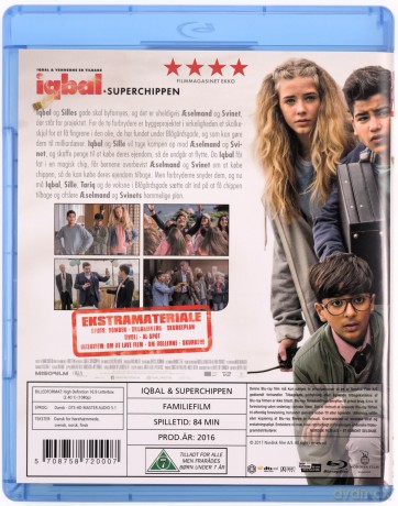 Iqbal Og Superchippen [Blu-Ray]